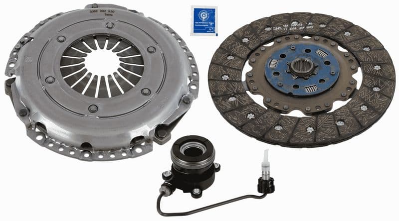 Zelfstellende koppelingskit met hydraulisch lager (240mm) past: OPEL INSIGNIA A, INSIGNIA A COUNTRY 2.0D 07.08-03.17