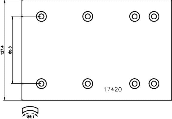 Verwarmingsslang (17mm) past: FIAT STILO 1.6 10.01-08.08