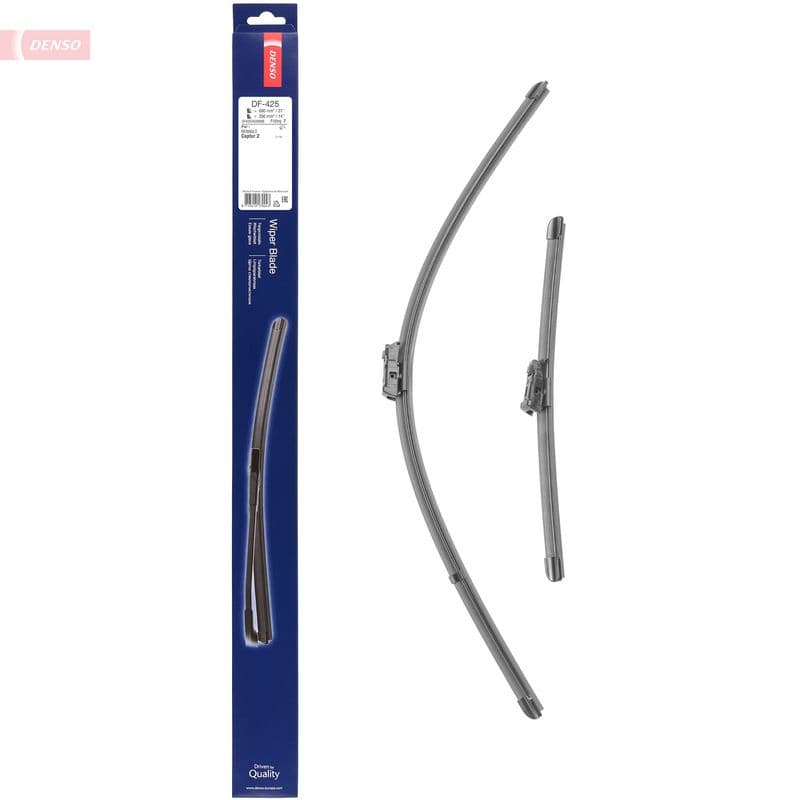 Wisserblad voegloos Voor 680/350mm past: RENAULT CAPTUR II 01.20-