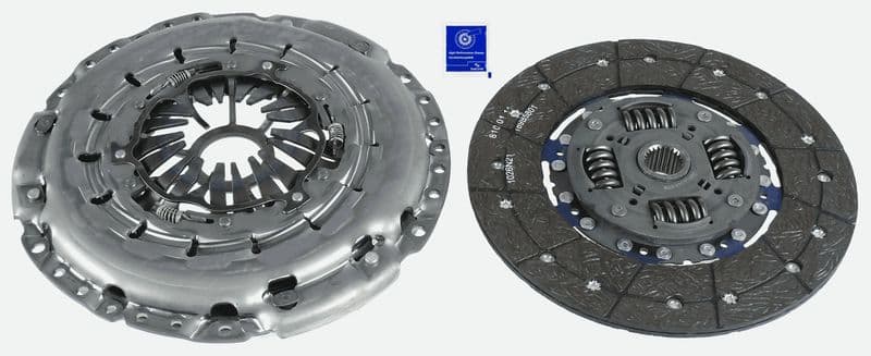 Zelfstellende koppelingskit (260mm) past: HYUNDAI H-1 CARGO, H-1 TRAVEL 2.5D 02.08-