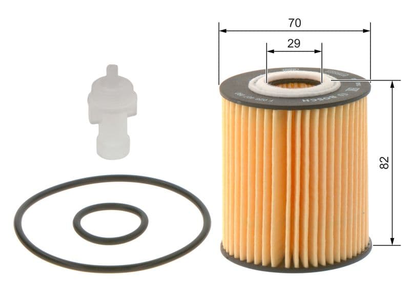 Oliefilter past: LEXUS GS, GX, IS C, IS II, IS III, LS, RC  LOTUS EXIGE  PONTIAC VIBE  TOYOTA AURIS, AVENSIS, COROLLA, COROLLA VERSO, FJ CRUISER, HIACE V, LAND CRUISER PRADO 1.8-5.0H 04.03-