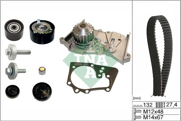 Water Pump & Timing Belt Kit