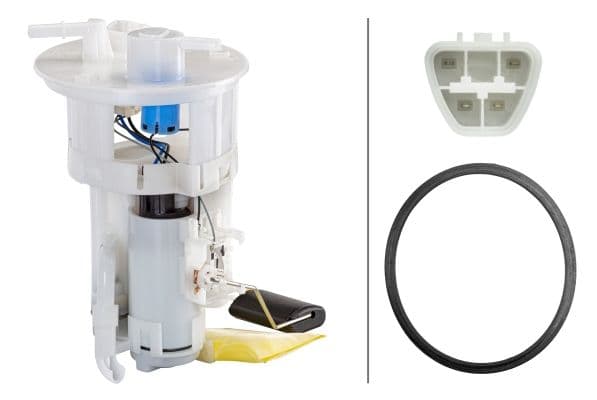 Elektrische brandstofpomp (module) past: HYUNDAI ACCENT III, GETZ, MATRIX  KIA CERATO I, RIO II  SUBARU FORESTER 1.4-2.0 06.98-12.11