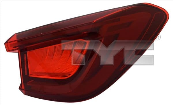 Achterlicht Links (LED, kleur van het glas dark) past: SEAT LEON KL 01.20-