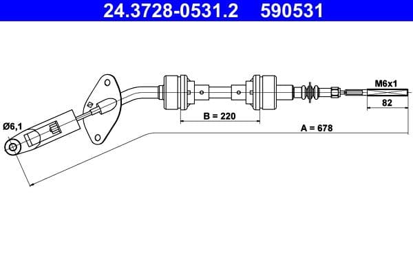 Clutch cable