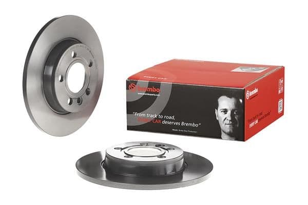 Brake disc Achter Links/Rechts past: SEAT ALHAMBRA  VW CALIFORNIA T4 CAMPER, SHARAN, TRANSPORTER T4 1.8-2.8 07.90-03.10