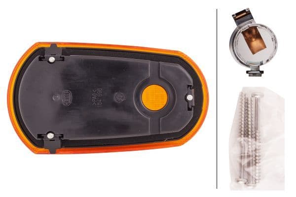 Controlelampje, zijkant Links/Rechts (P21W, met lampvoet) past: MERCEDES TRAVEGO (O 580)  VOLVO 7700, 8700, 9700, 9900, B12, B7, B9  NEOPLAN TOURLINER I  SETRA 400  SOLARIS URBINO I 01.92-