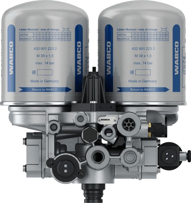 Luchtdroger (10 bar, tweekamer, 24V)