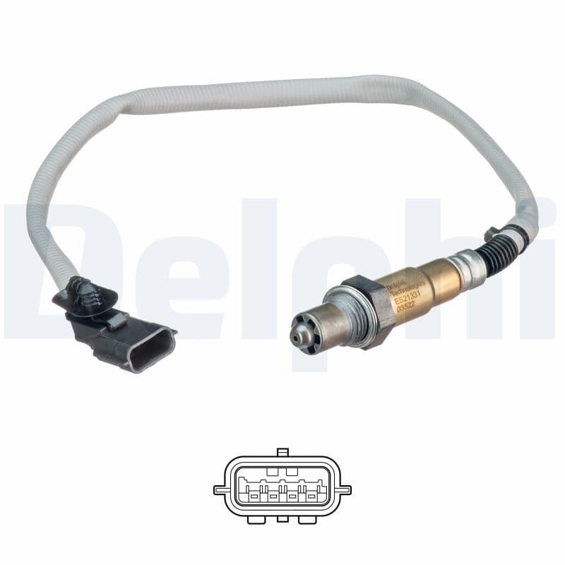 Lambda sonde (aantal draden 4, 492mm) past: RENAULT TWINGO II 1.2 03.07-09.14
