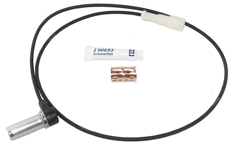 ABS-sensor Achter/Voor Links/Rechts (hoekig, 1000mm, 2pin, ronde plug) past: DAF  SCANIA