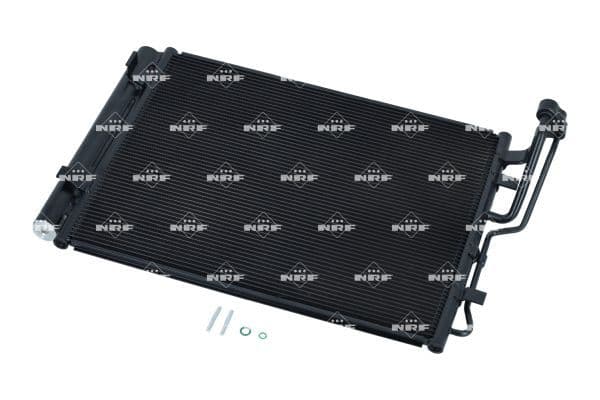 A/C condensator (met droger) past: HYUNDAI I30  KIA CEE'D, PRO CEE'D 1.6D/2.0D 12.06-12.12