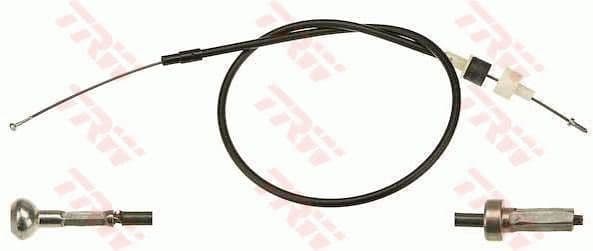 Koppelingskabel (828mm/597mm) past: PEUGEOT 206, 206+ 1.4-2.0D 09.98-