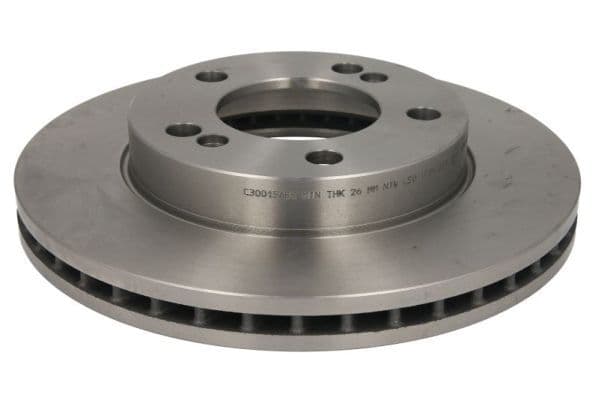 Brake disc Voor Links/Rechts past: SSANGYONG ACTYON I, ACTYON II, ACTYON SPORTS I, ACTYON SPORTS II, KORANDO, KYRON, REXTON, REXTON / REXTON II, REXTON W / REXTON 2.0D-3.2D 04.02-