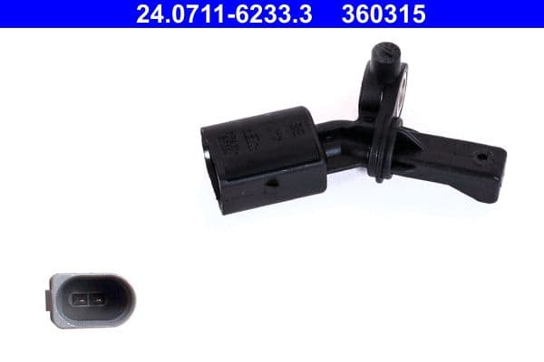 Sensor, wheel speed