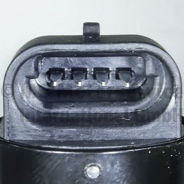 Afsteller stationair toerental (4 pin,) past: CITROEN SAXO  PEUGEOT 106 II, 206 1.4 05.96-