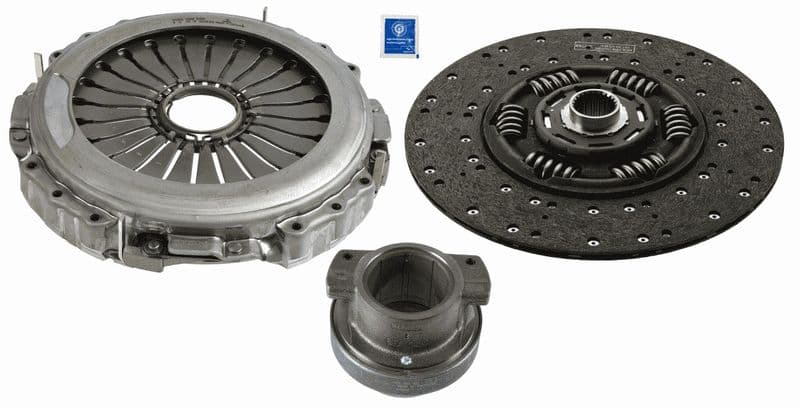 Koppelingskit (430mm, nieuw) past: SCANIA G I, G II, K I, L, P I, P II, R I, R II, S, T 01.03-