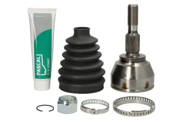 CV-gewricht buitenste Links/Rechts (27z/28z/55mm) past: FORD GALAXY III, MONDEO V, S-MAX 1.5/2.0/2.0D 09.14-