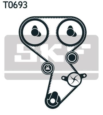 Timing belt set