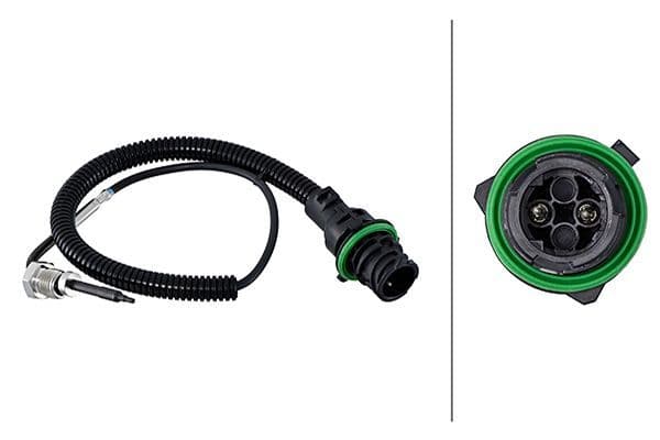 Uitlaatgastemperatuursensor (Na katalysator, 2PIN) past: MERCEDES ACTROS MP2 / MP3, ATEGO, AXOR, AXOR 2, ECONIC, ECONIC 2 01.98-