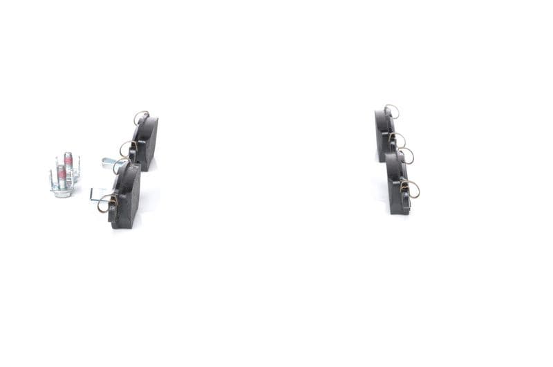 Remblokken set Achter past: OPEL ASTRA G, ASTRA G CLASSIC, ZAFIRA A 1.2-2.2D 02.98-12.09