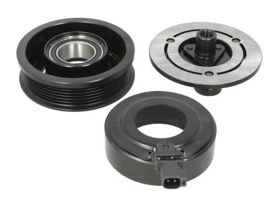 Airco compressor koppeling compleet (VISTEON VS 6PK 110mm) past: FORD GALAXY II, MONDEO IV, S-MAX 1.8D-2.3 05.06-06.15