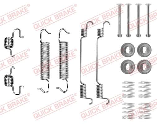 Accessory Kit, brake shoes