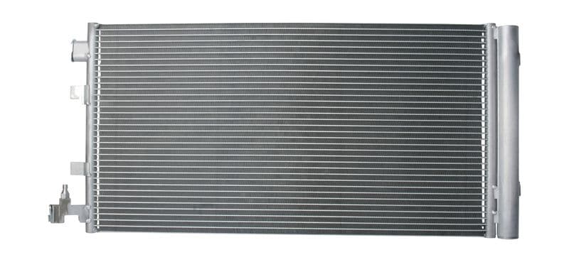 A/C condensator (met droger) past: RENAULT FLUENCE, GRAND SCENIC III, MEGANE, MEGANE III, MODUS, SCENIC III 1.2-2.0D 05.08-