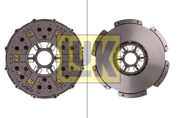 Koppelingsdeksel (380mm) past: MERCEDES LK/LN2, MK  SCANIA 3 DS11.34-OM401.984 01.84-12.98