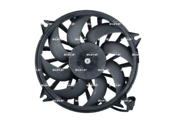 Radiatorventilator Links/Rechts past: DS DS 4, DS 5  CITROEN BERLINGO, BERLINGO MULTISPACE, C4, C4 GRAND PICASSO I, C4 I, C4 II, C4 III, C4 PICASSO I, DS4, DS5  PEUGEOT 3008 1.2-Electric 08.00-