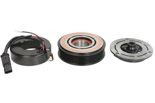 Airco compressor koppeling compleet (DENSO  SANDEN 6SAS14C/PXC14 12V 6 110mm) past: MERCEDES C (A205), C (C205), C (W205), C T-MODEL (S205), E (A238), E (C238), E (W213) 1.3D-5.0 10.08-