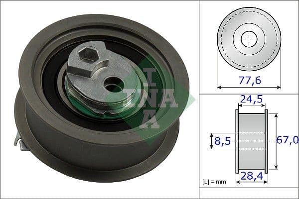 Tensioner Pulley, timing belt
