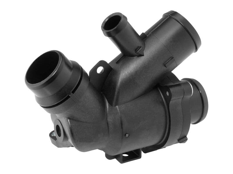Thermostaat koelsysteem (95°C, in huisvesting) past: JAGUAR F-TYPE, XF I, XJ  LAND ROVER DISCOVERY IV, RANGE ROVER IV, RANGE ROVER SPORT II 3.0/5.0 03.12-