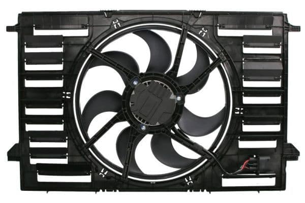 Radiatorventilator (met huisvesting) past: AUDI A4 ALLROAD B9, A4 B9, A5, A6 ALLROAD C8, A6 C8, A7, A8 D5, Q5, Q7, Q8  VW TOUAREG 1.4-4.0H 01.15-