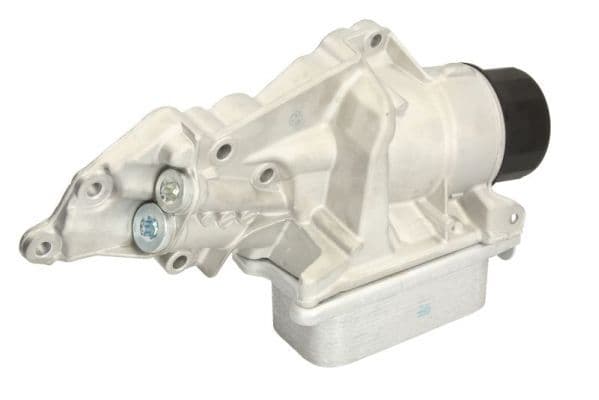 Olie radiator (met oliefilterbehuizing) past: MERCEDES C (CL203), C T-MODEL (S203), C T-MODEL (S204), C (W203), C (W204), CLC (CL203), CLK (A209), CLK (C209), CLS (C219), E (A207) 2.5-5.5 06.04-