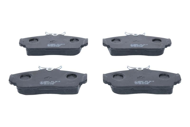 Remblokken set Voor , past: NISSAN ALMERA II, PRIMERA 1.5-2.2D 06.90-11.06