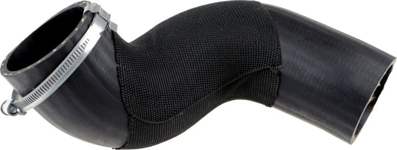 Intercooler slang Links (diameter 58,5/62,5mm, lengte 290mm, zwart) past: VOLVO S60 II, S80 II, V60 I, V70 III, XC60 I, XC70 II 2.4D/2.4DH 08.07-07.18