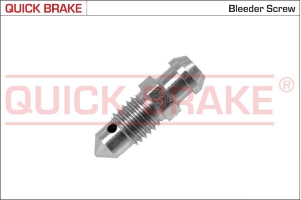 Bleeder Screw/Valve, wheel brake cylinder