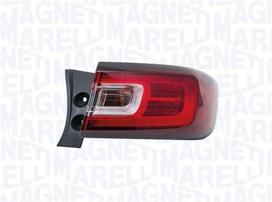 Achterlicht Links (extern, LED/P21W, kleur indicator oranje) past: RENAULT CLIO IV Ph II Hatchback 06.16-09.19