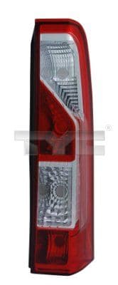 Achterlicht Rechts (P21/5W/P21W, kleur indicator wit, kleur van het glas red) past: OPEL MOVANO B  RENAULT MASTER III Bus / Gesloten lichaam 02.10-06.19