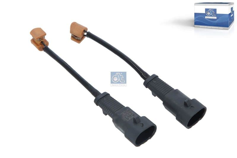 Warning Contact, brake pad wear