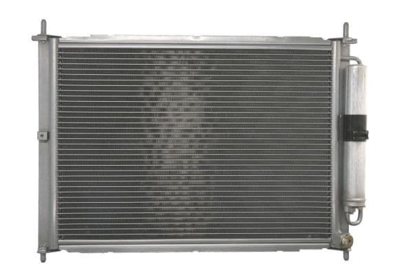 A/C condensator (met droger) past: NISSAN MICRA III 1.5D 01.03-06.10