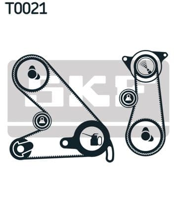 Timing belt set