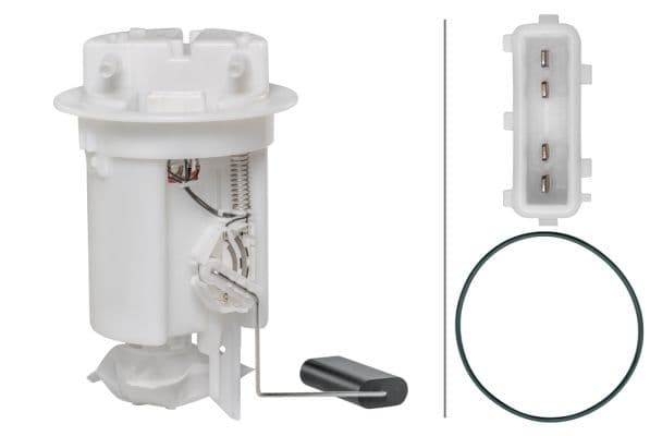 Elektrische brandstofpomp (module) past: CITROEN XSARA, XSARA PICASSO 1.4-2.0 04.97-12.10