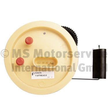 Elektrische brandstofpomp (module) past: FORD GALAXY I  SEAT ALHAMBRA, CORDOBA, IBIZA III  SKODA FABIA I, FABIA I PRAKTIK, FABIA II  VW LUPO I, POLO, POLO IV 1.2D-1.9D 03.95-