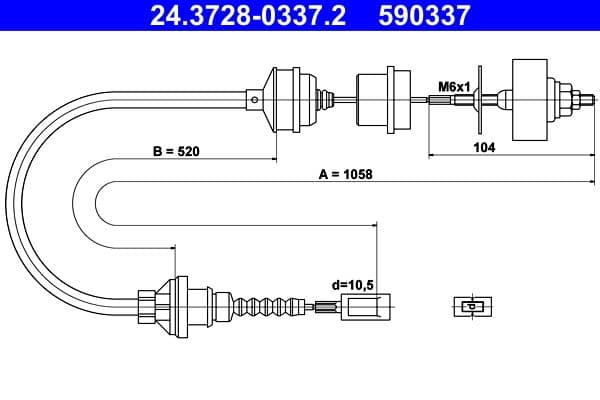 Clutch cable