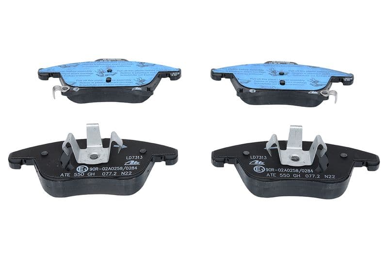 Keramische remblokken Voor , past: FORD GALAXY III, GALAXY MK III, MONDEO V, S-MAX 1.0-2.5H 09.12-