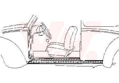 Bumper (Voor) past: IVECO STRALIS I, STRALIS II 09.12-