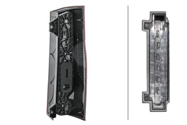 Achterlicht Links (P21W/PY21W, anti-fog licht, achteruitrijlicht) past: MERCEDES SPRINTER 907/910/eSprinter 06.18-