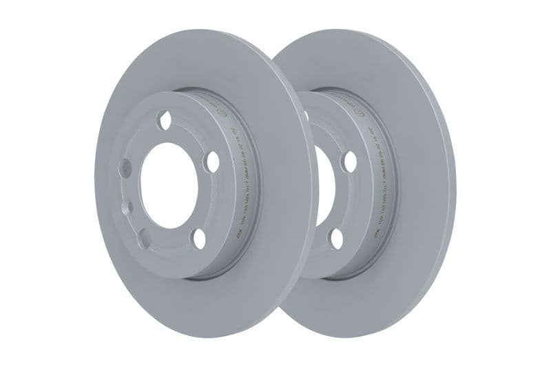 Brake disc Achter Links/Rechts past: AUDI A3, TT  SKODA OCTAVIA I, OCTAVIA II  VW BORA, BORA I, GOLF IV 1.4-2.8 12.96-12.13
