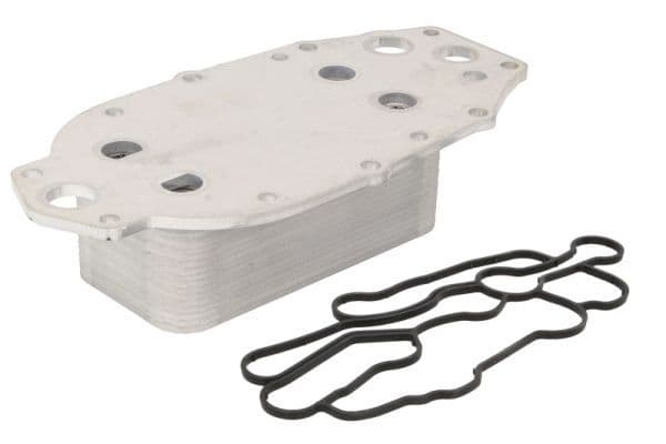 Olie radiator (groot  lager) past: CITROEN C5 III, C6  JAGUAR S-TYPE II, XF I, XJ  LAND ROVER DISCOVERY III, DISCOVERY IV, RANGE ROVER SPORT I  PEUGEOT 407, 607 2.7D 06.04-